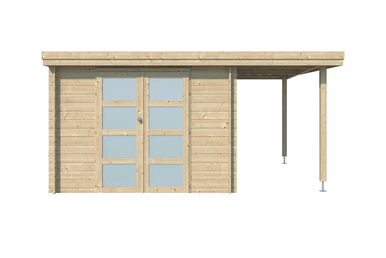 Woodlands Blokhut Oregon 445 x 325 cm - Afbeelding 2